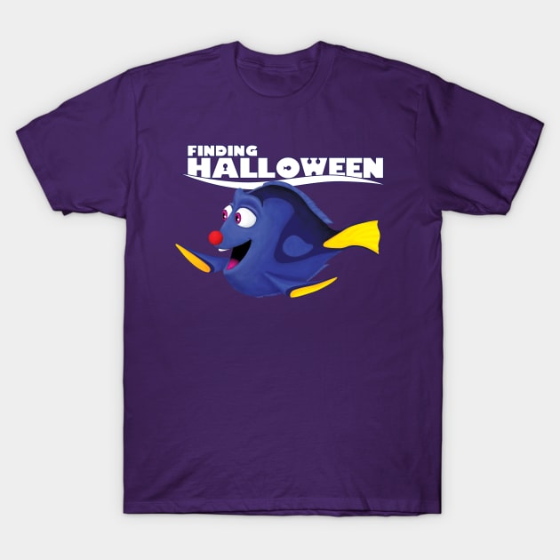 Finding Halloween Dory Clown Fish T-Shirt by ZZDeZignZ